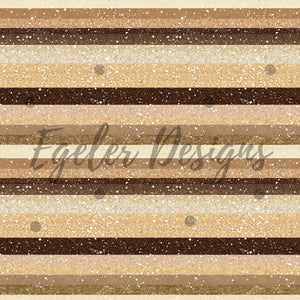 Glitter Stripes Brown (LIMITED 10)