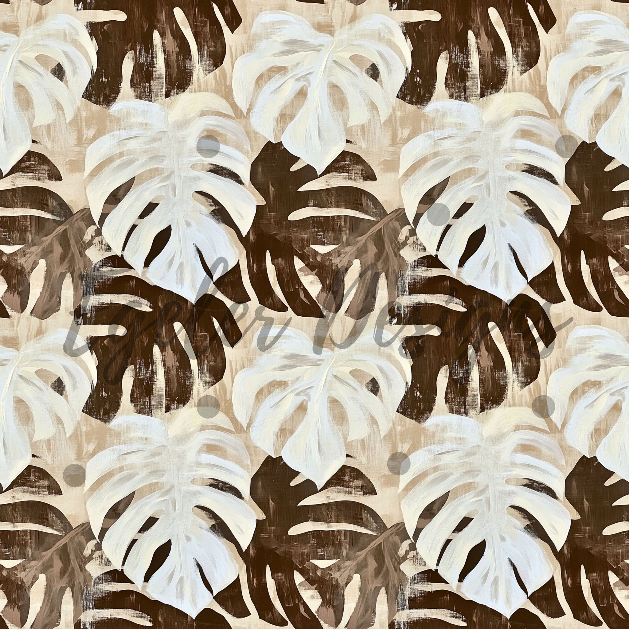 Brown Monstera (LIMITED 10)