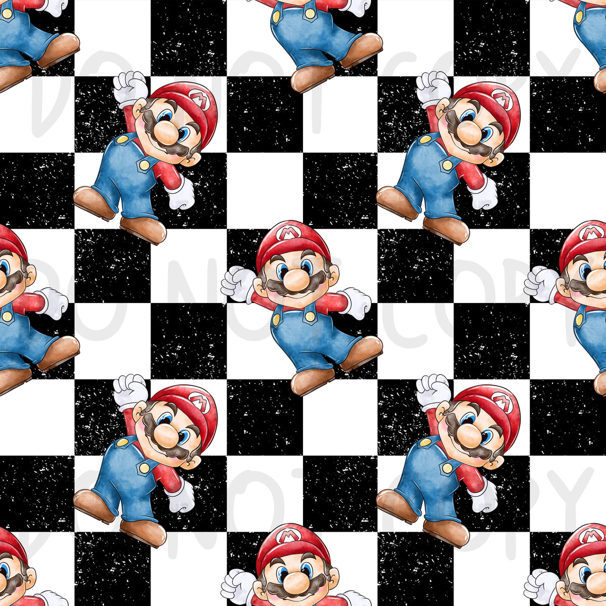 Red Game Checker LIMITED 20 – Egeler Designs