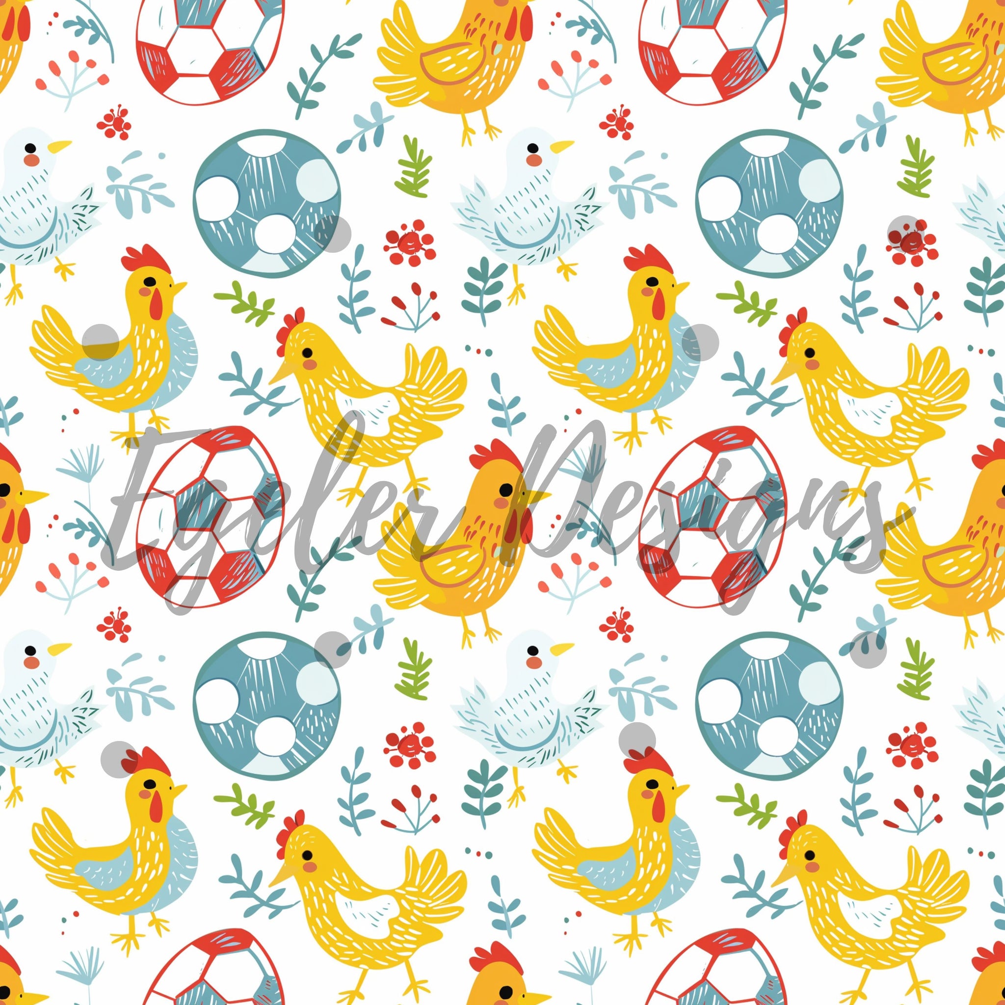 Soccer Chickens (LIMITED 15)