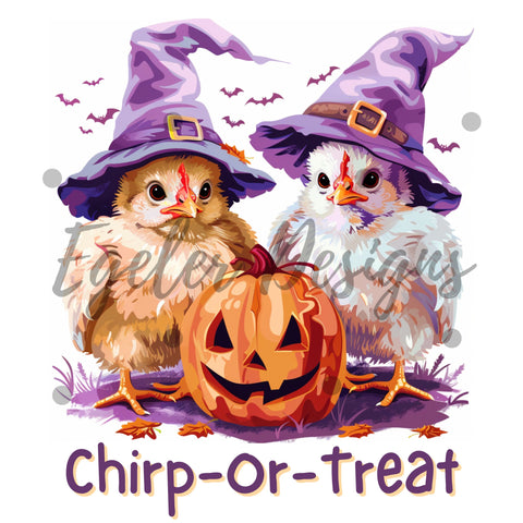 Chirp Or Treat PNG (LIMITED 20)