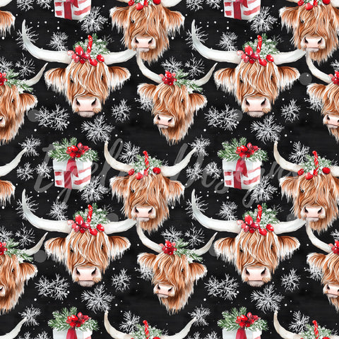 Christmas Highland Cows (LIMITED 10)