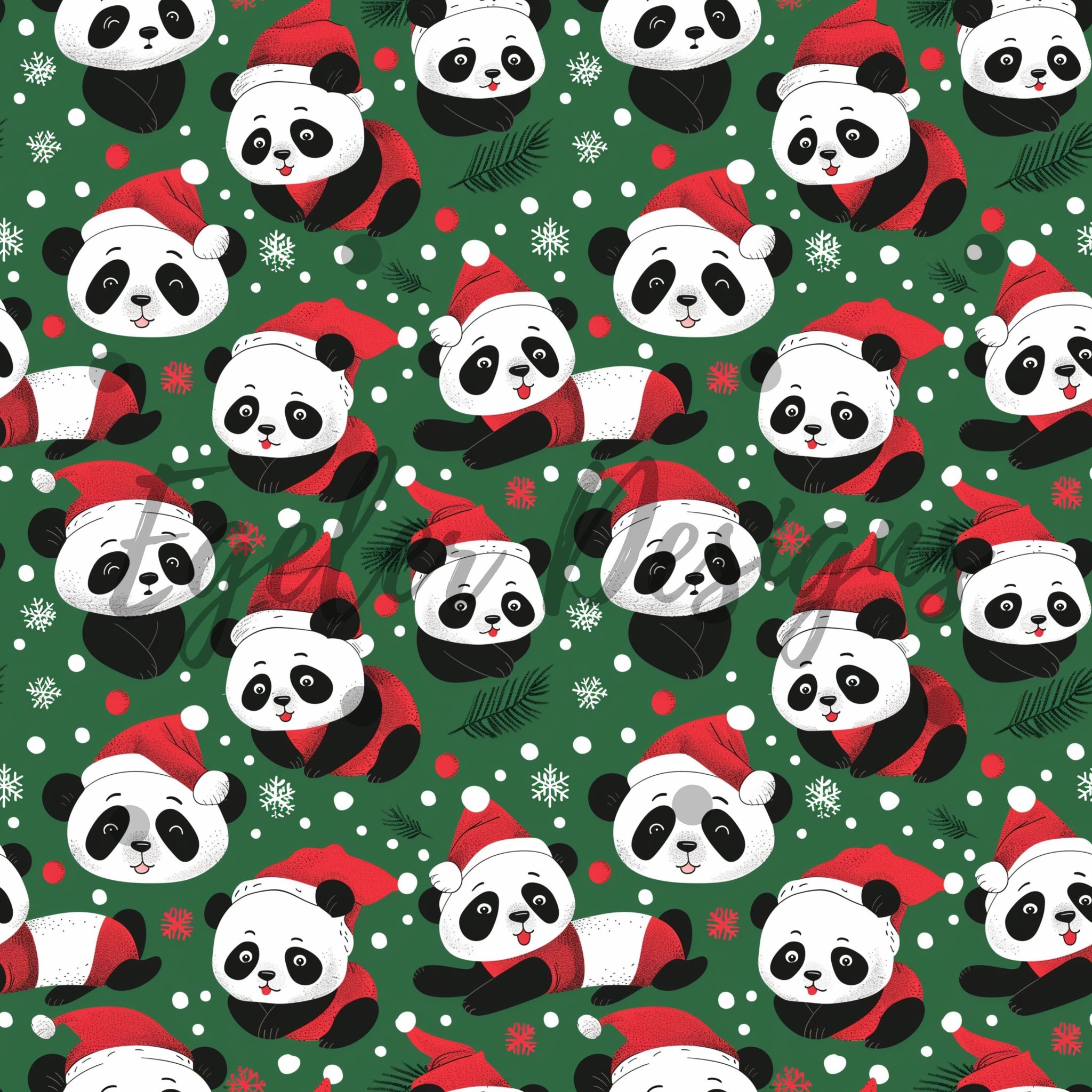 Christmas Pandas (LIMITED 15)