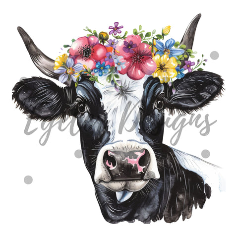Cow Head PNG (LIMITED 20)
