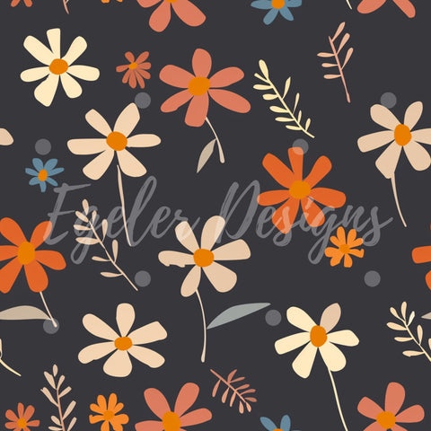 Simple Dark Floral (LIMITED 20)