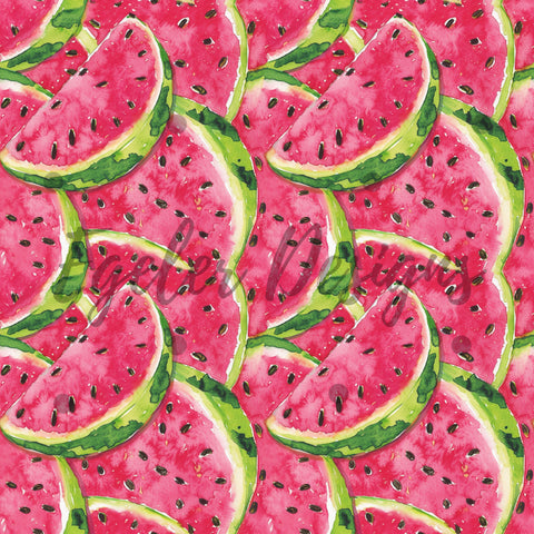 Watermelon Seamless Pattern Digital Download - LIMITED 35 DOWNLOADS