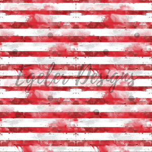 Distressed Red Stripes Seamless Pattern Digital Download