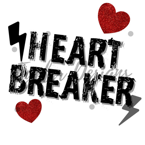 Heartbreaker Glitter PNG (LIMITED 25)