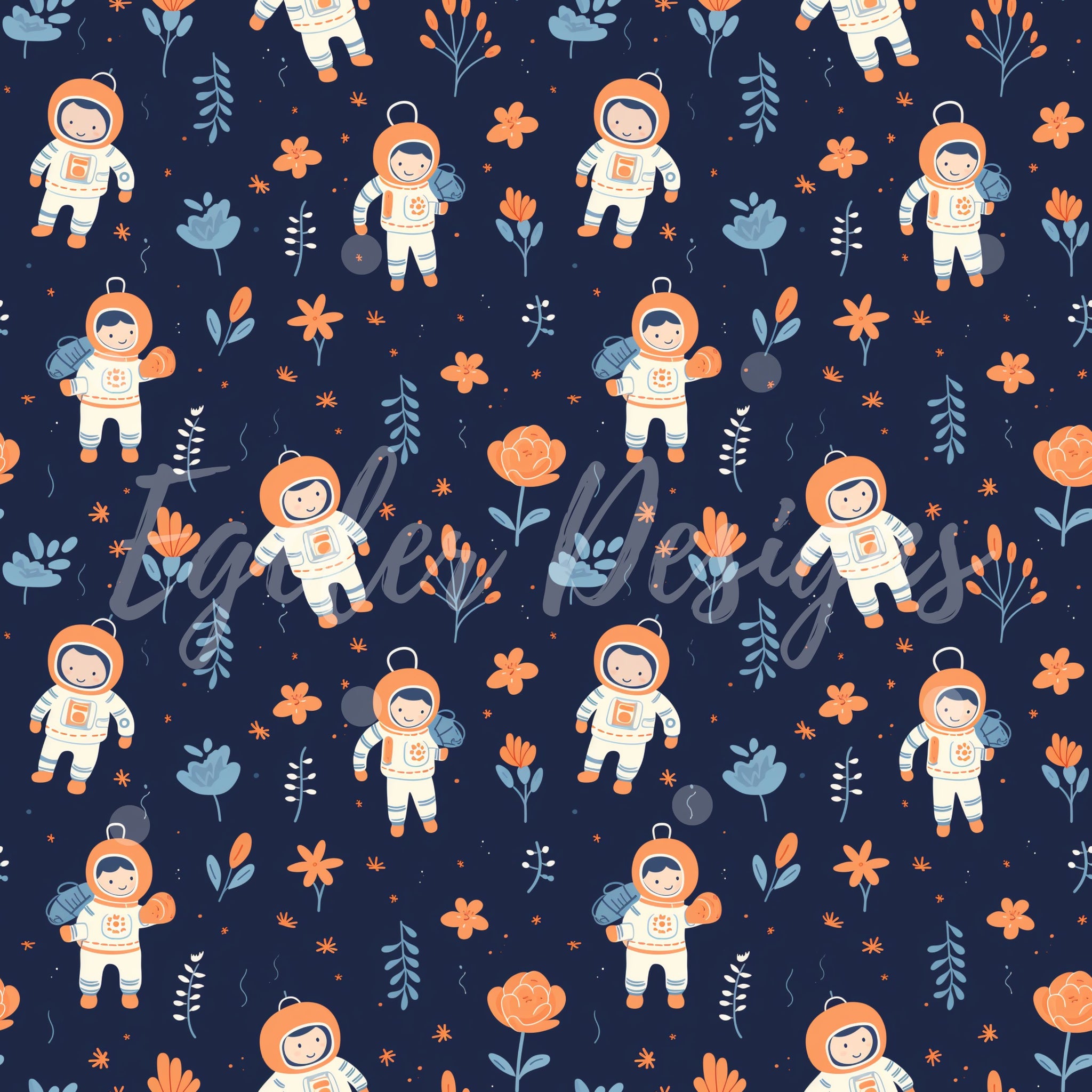 Floral Astronauts