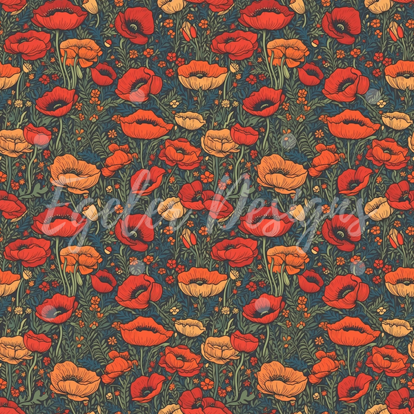 15 File Floral BUNDLE