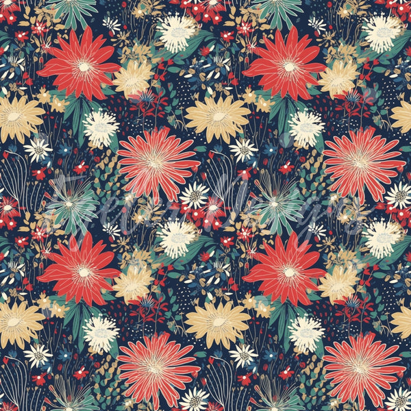 15 File Floral BUNDLE