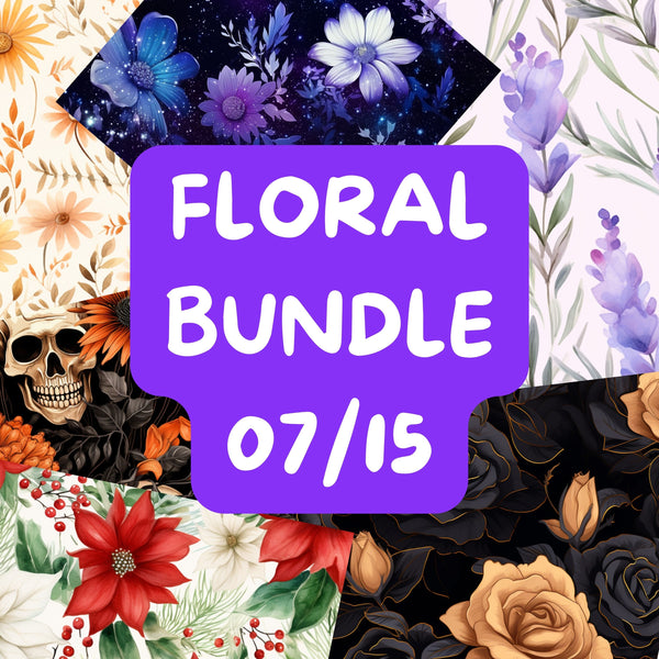 Floral BUNDLE — 07/15