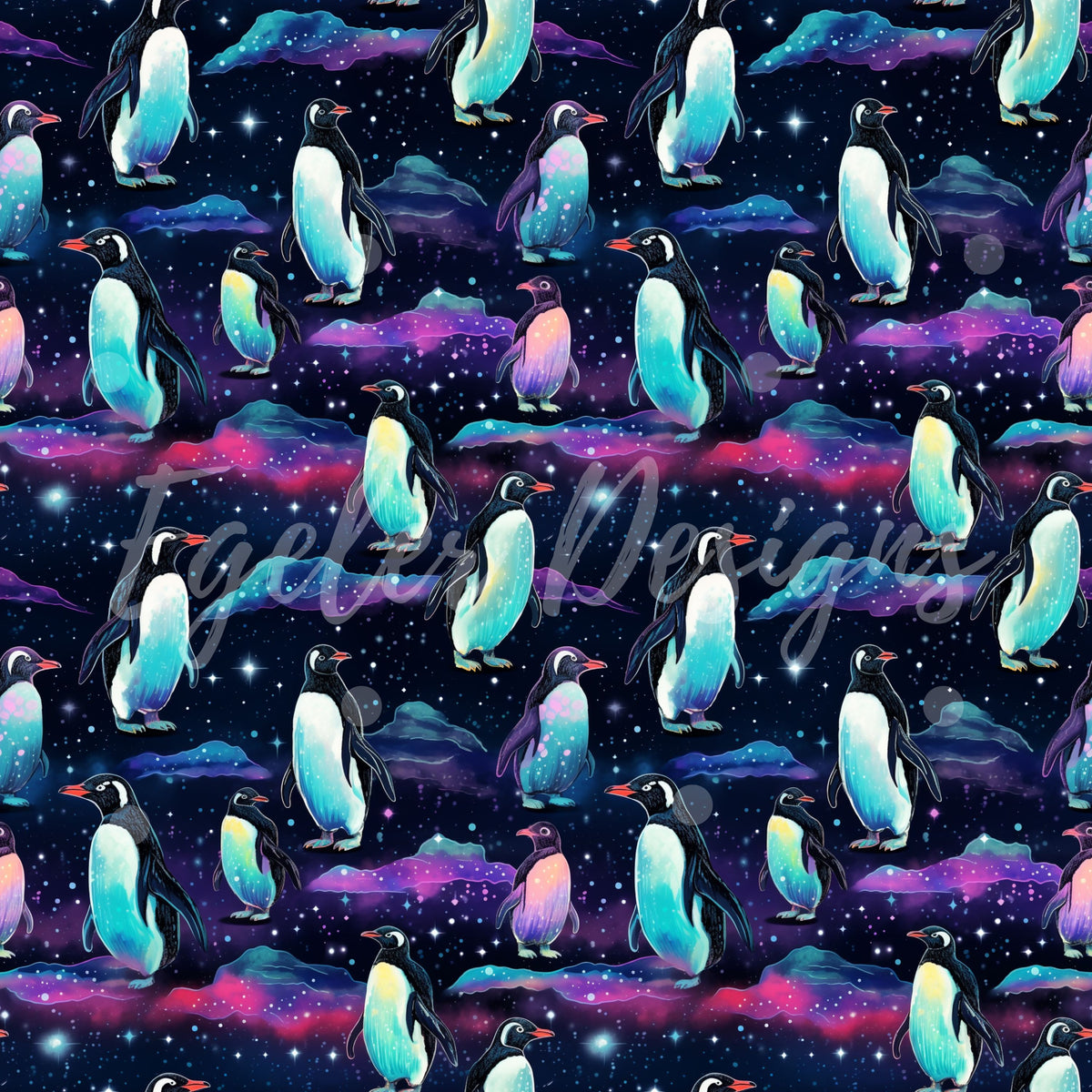 Galaxy Penguins – Egeler Designs