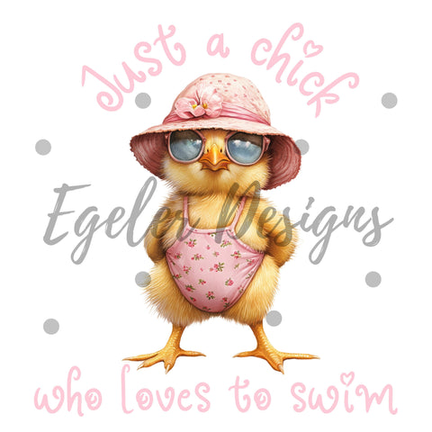 Just A Chick PNG (LIMITED 10)