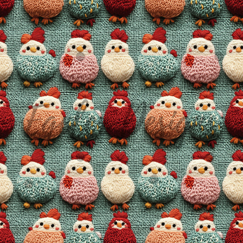 LIMITED 10 Knit Chickens