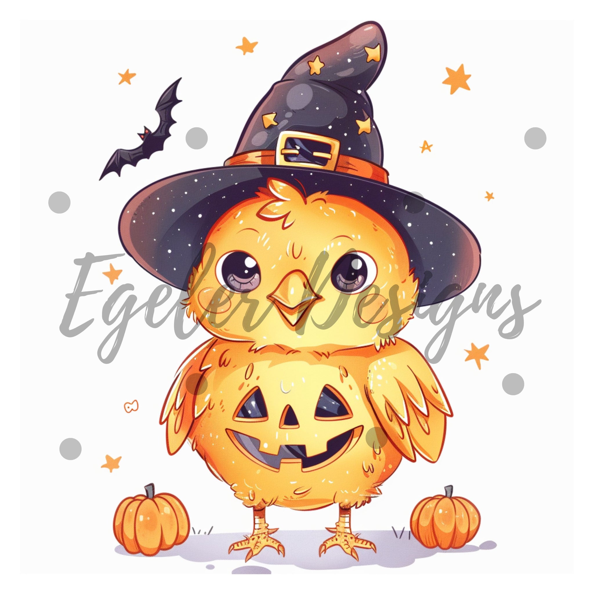 Halloween Chicky PNG (LIMITED 20)