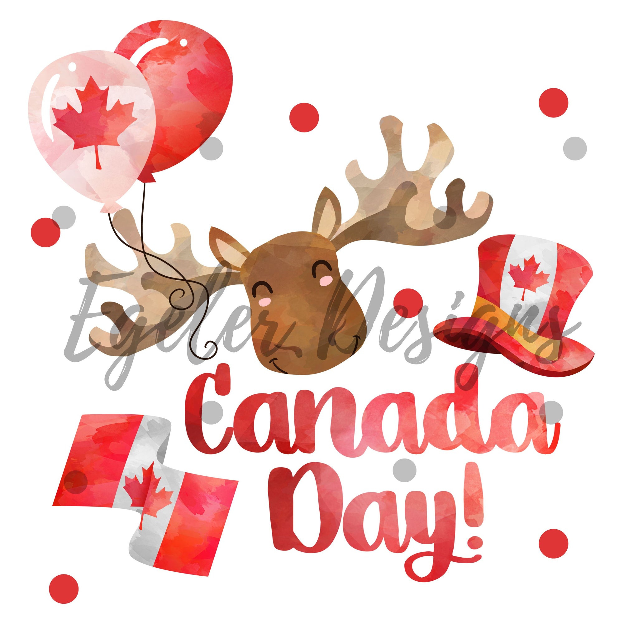 Canada Day PNG - NOT SEAMLESS