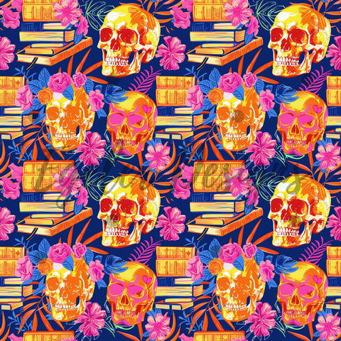 Neon Skulls Floral (LIMITED 30)
