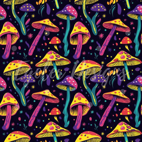 Bright Neon Mushrooms (LIMITED 10)