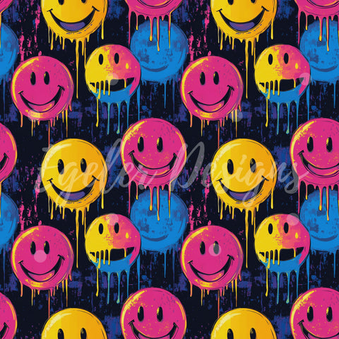Neon Smiley