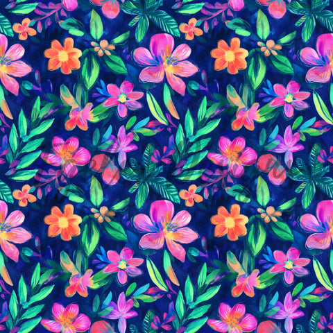 Neon Floral