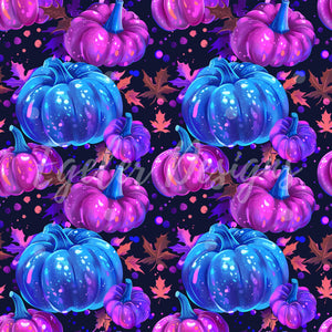 Neon Pumpkins