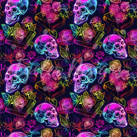 Neon Rainbow Skulls (LIMITED 30)