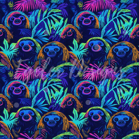 Neon Sloths (LIMITED 10)