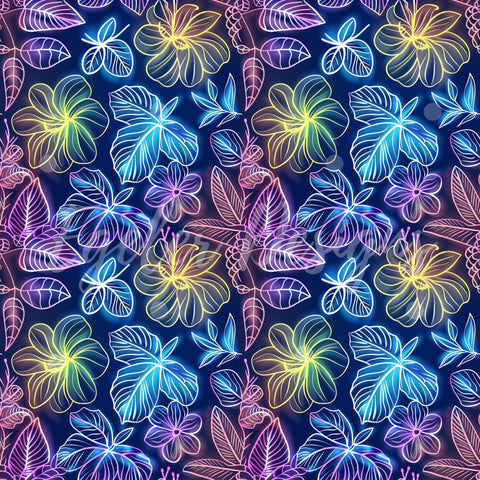 Neon Tropical Flowers (LIMITED 30)