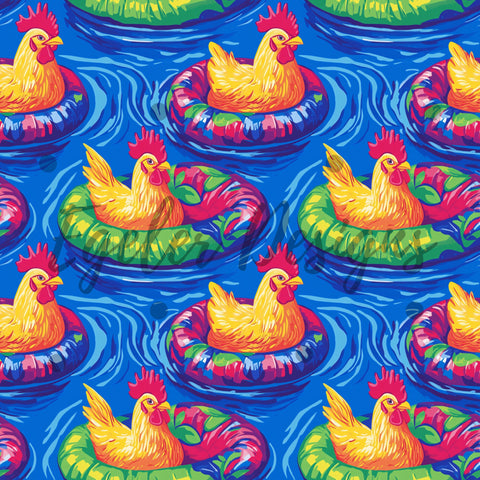 Neon Chicken Floats (LIMITED 15)