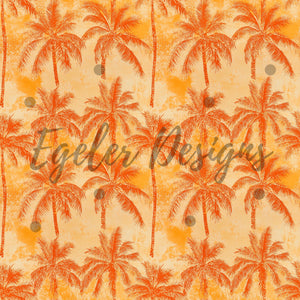 Orange Palm Trees (LIMITED 15)