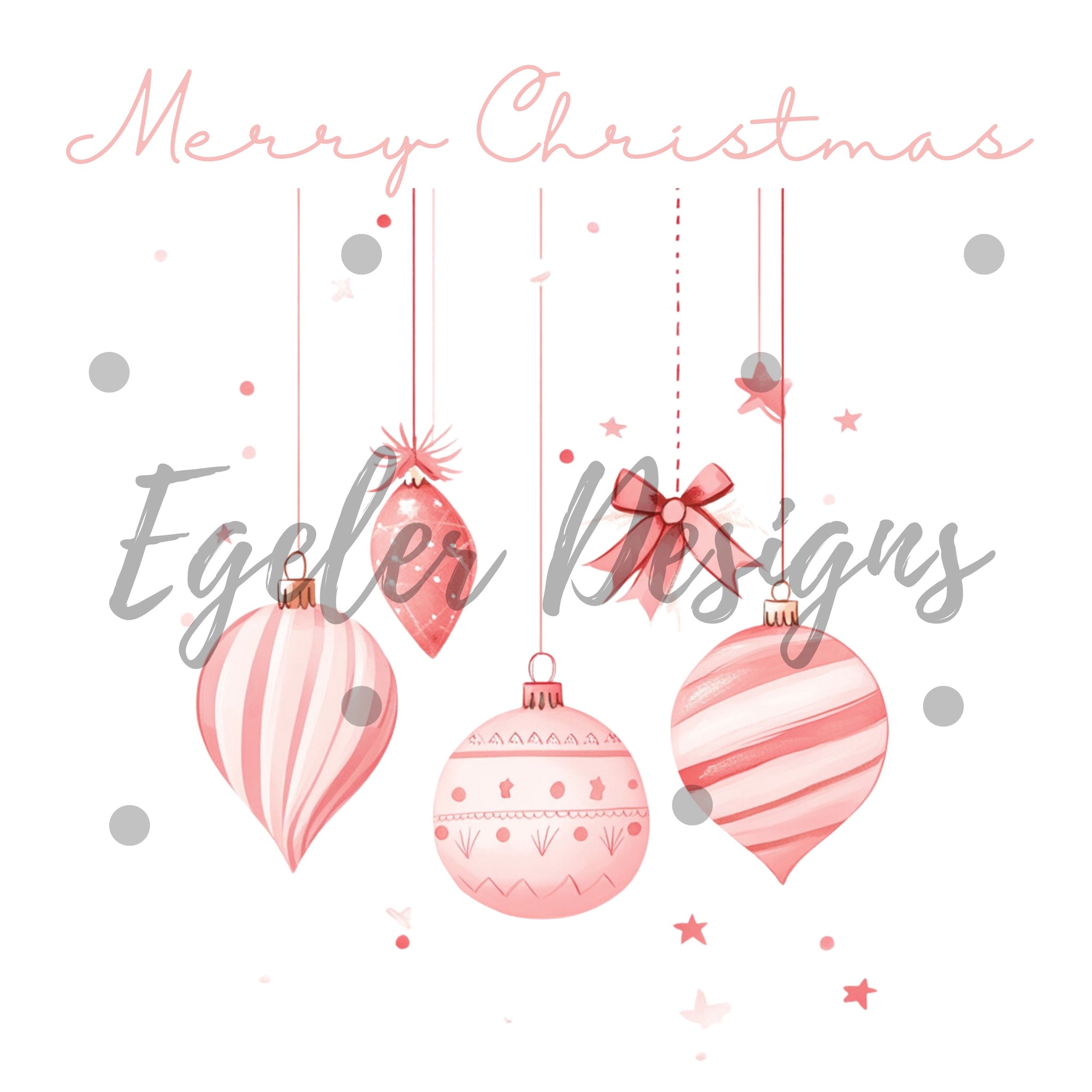 Pink Ornaments PNG (LIMITED 10)