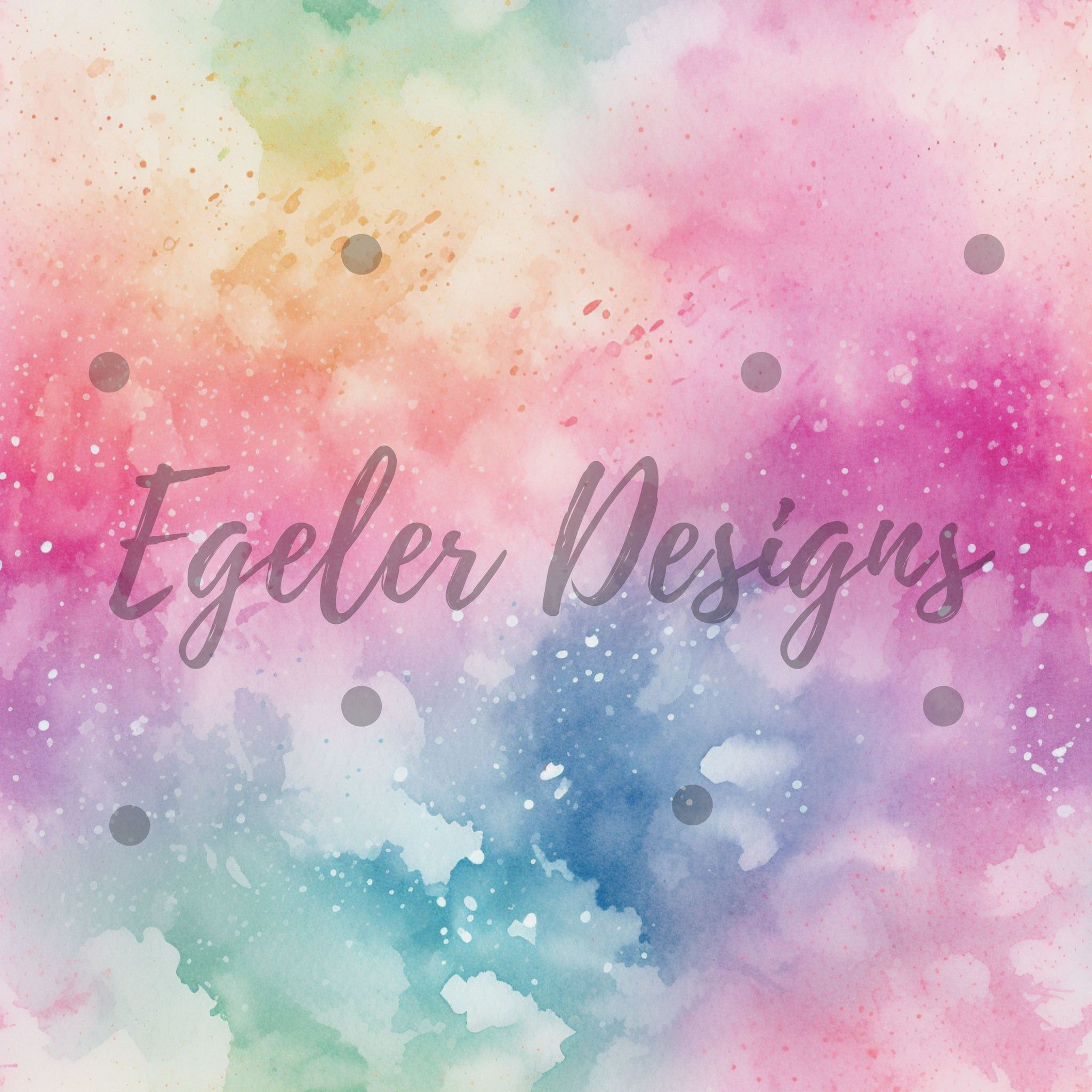 LIMITED - 15 - Splatter Rainbow Seamless Pattern Digital Download