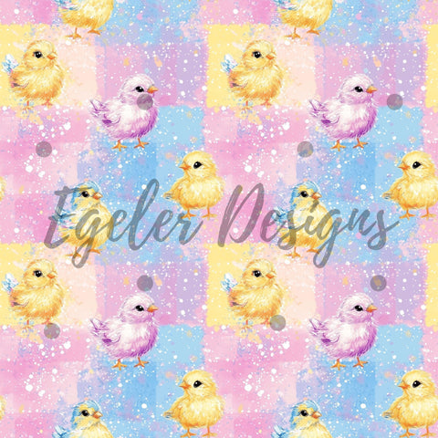 Pastel Galaxy Checker Chicks (LIMITED 10)