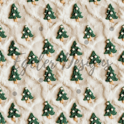 Pearl Knit Trees (LIMITED 10)