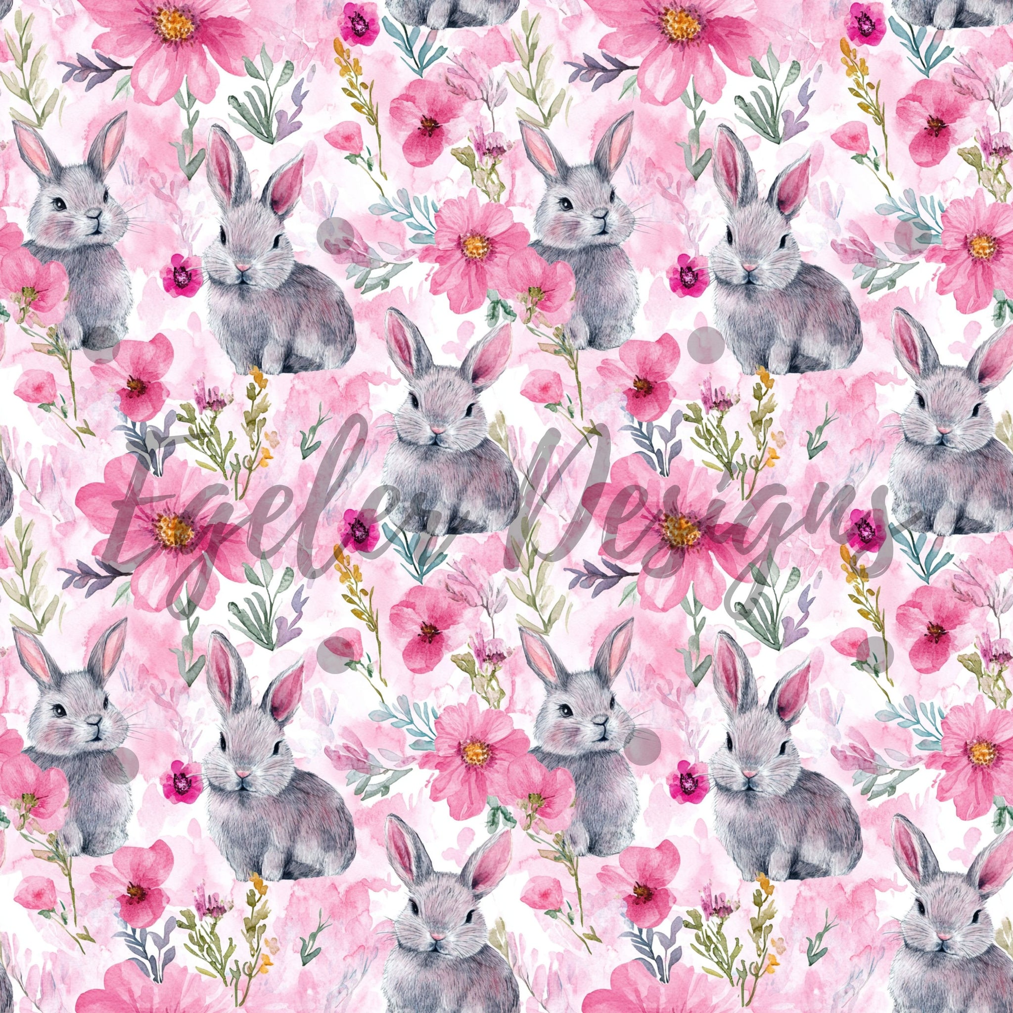 Easter Bunnies Pink (LIMITED 20)