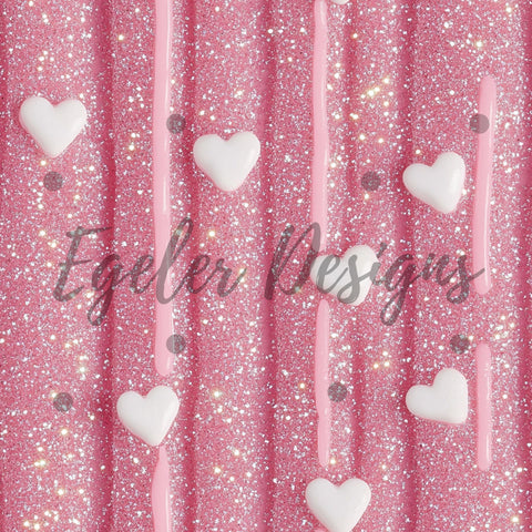 Pink Glitter Stripes (LIMITED 30)