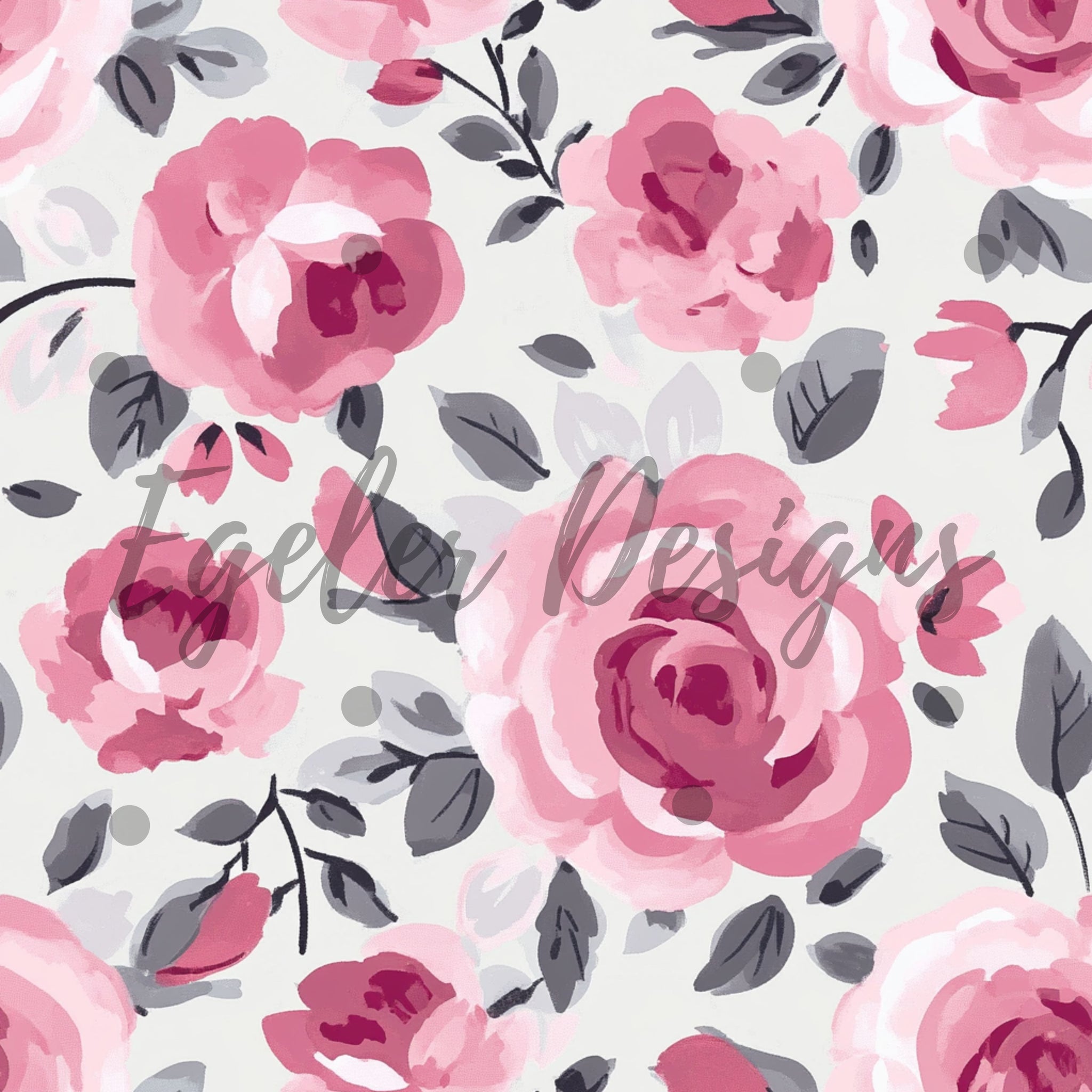 Watercolor Roses (LIMITED 15)