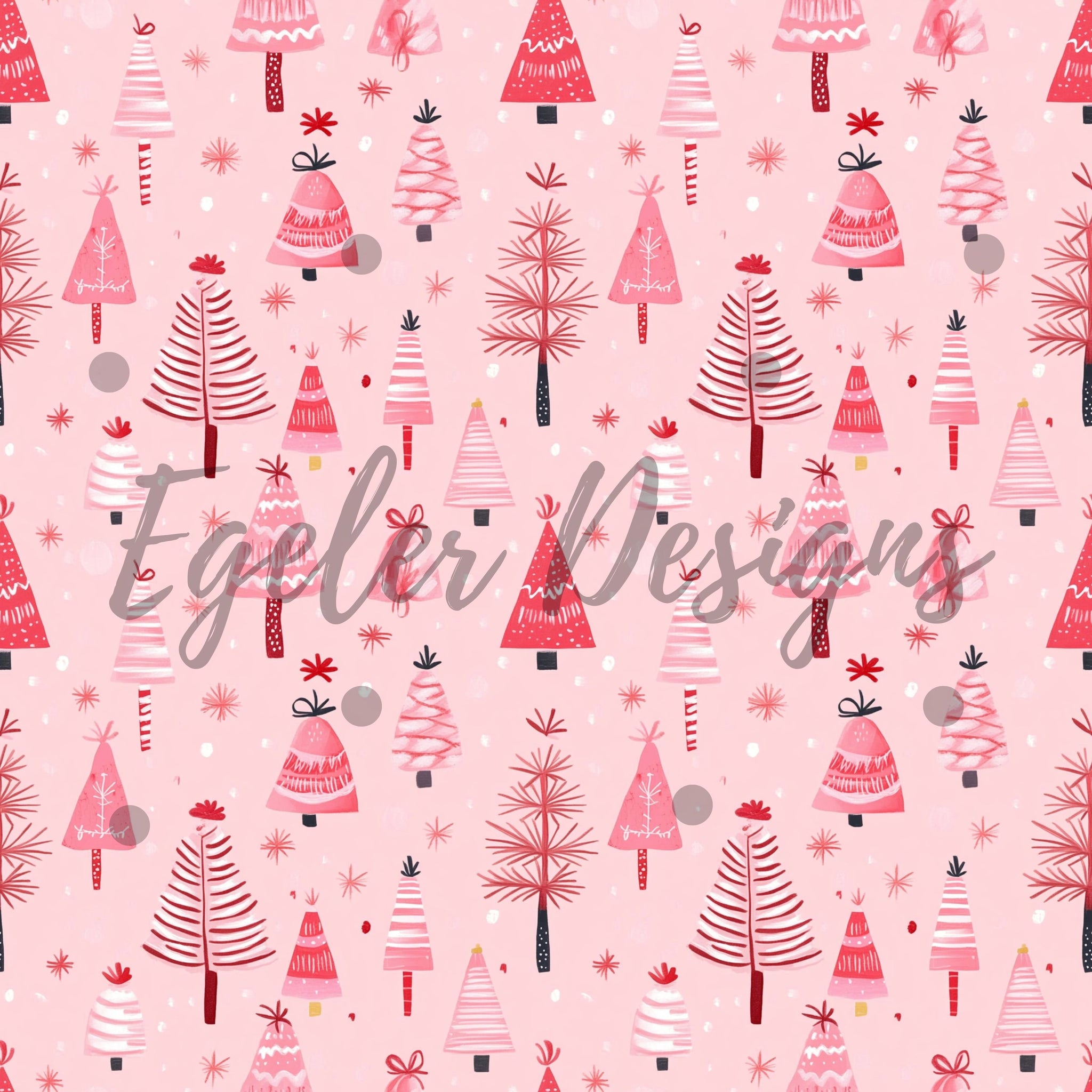 Christmas Pink Trees (LIMITED 10)