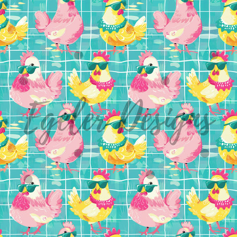 Pool Chickens (LIMITED 15)