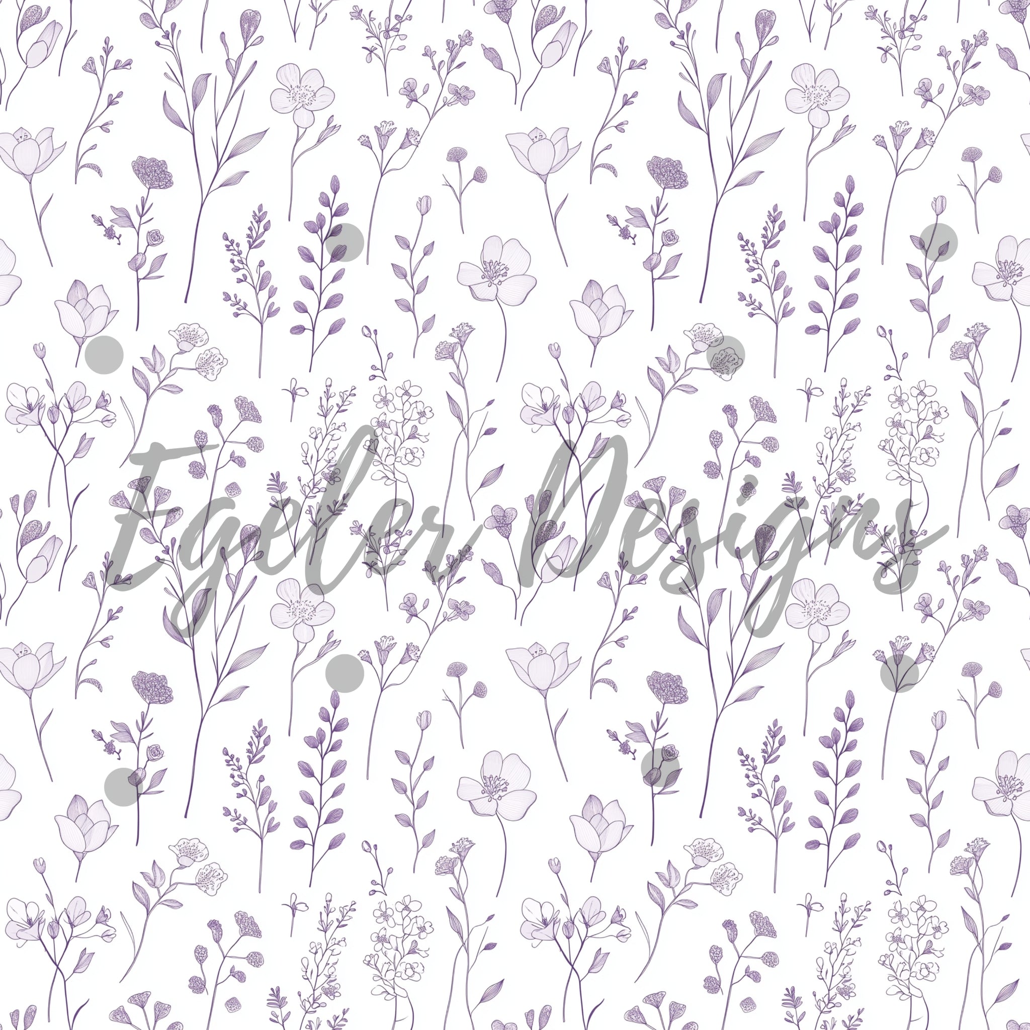 Purple Dainty Floral (LIMITED 10)