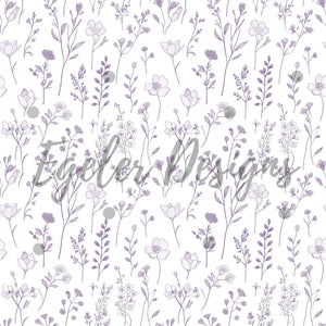 Purple Dainty Floral (LIMITED 10)