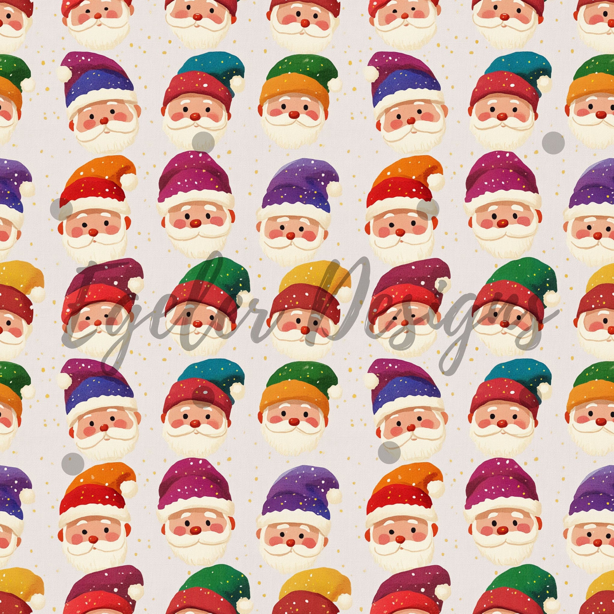 Christmas Rainbow Santa (LIMITED 10)