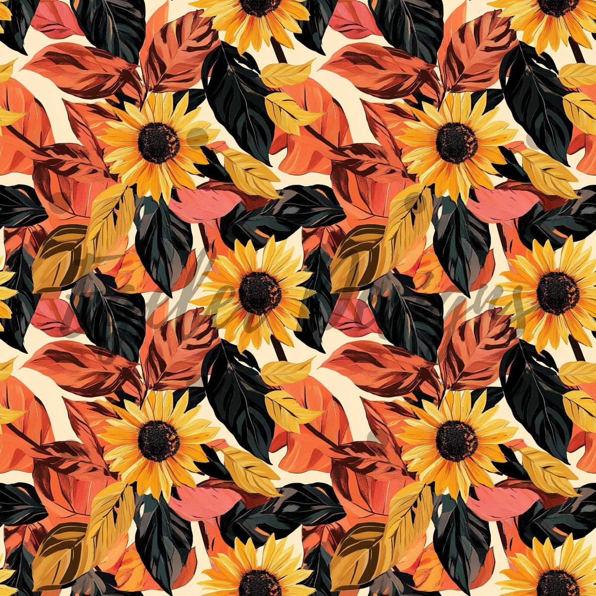 Rusty Sunflower Floral (LIMITED 10) โ Egeler Designs