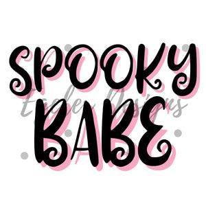 Spooky Babe PNG (LIMITED 15)