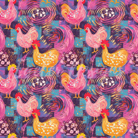 Swirly Chickens (LIMITED 10)