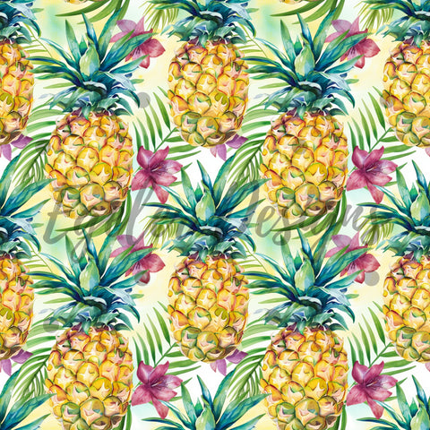 Pineapples Seamless Pattern Digital Download - LIMITED 35 DOWNLOADS