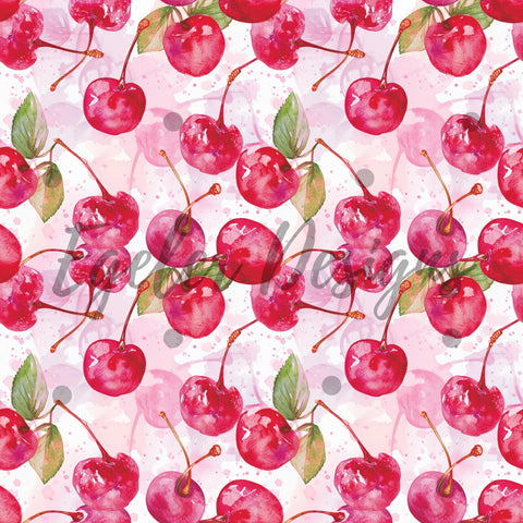 Cherry Seamless Pattern Digital Download - LIMITED 35 DOWNLOADS