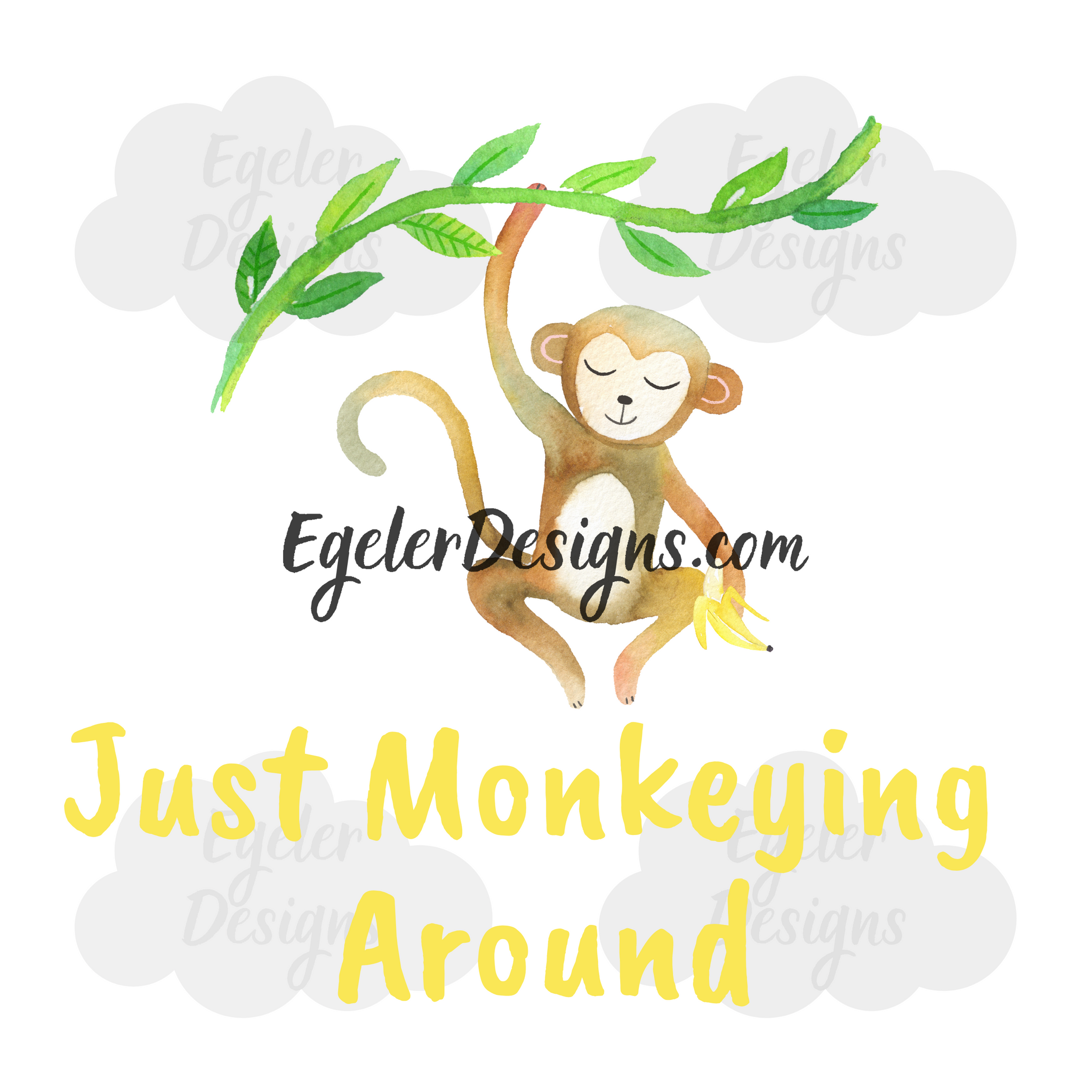 Monkeying Around PNG