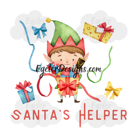 Santa's Helper PNG